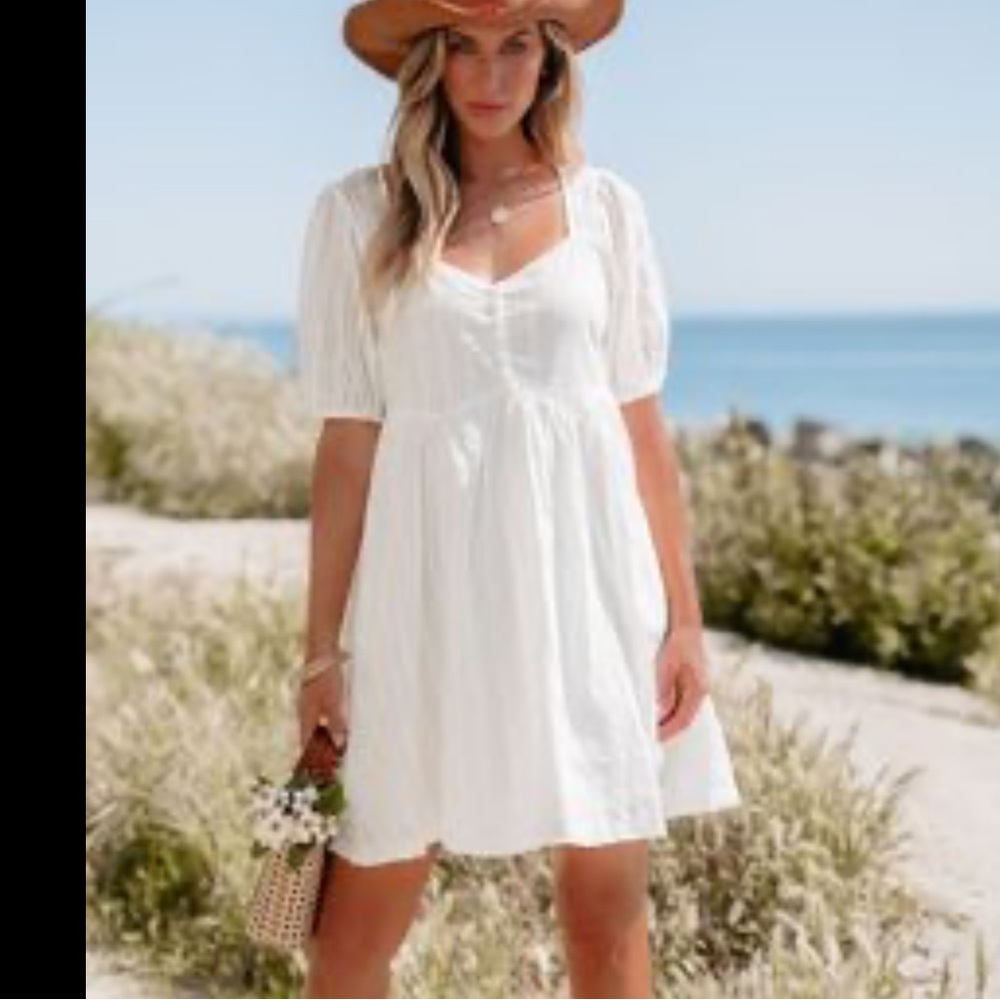 Elegant Cream Sundress